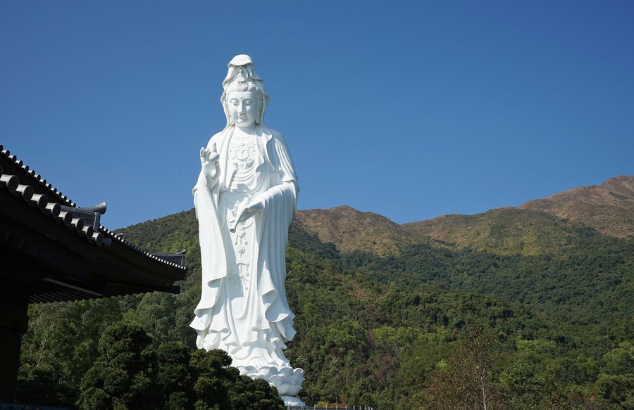 La statue de Guanyin