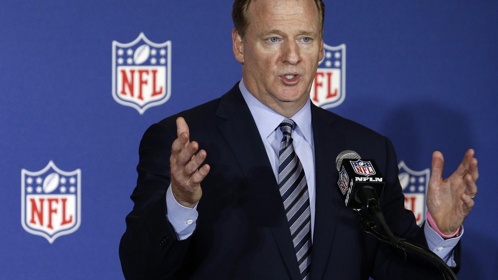 NFL Commissioner Roger Goodell