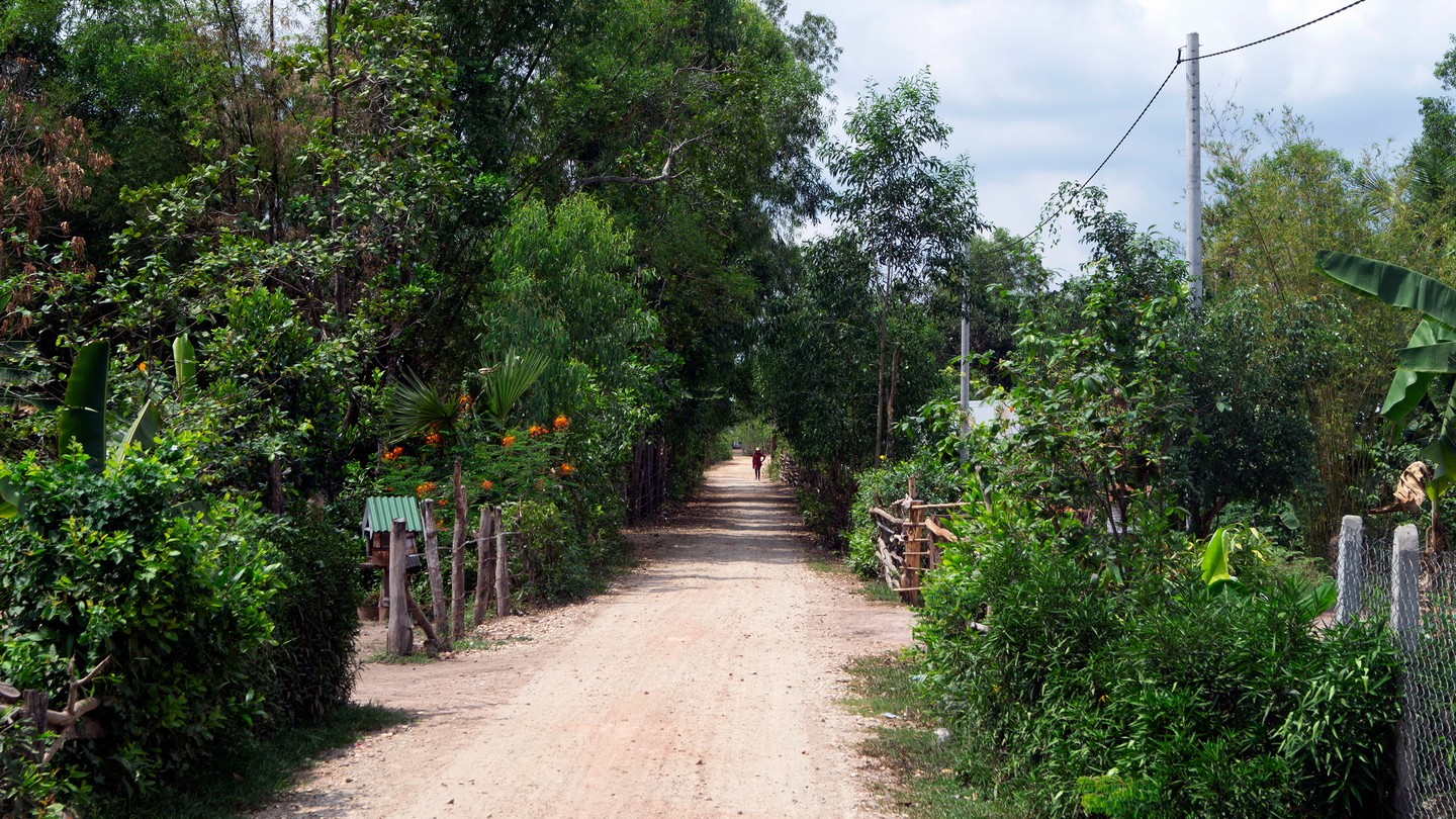 The village of Kampout Tuk, Cambodia.