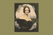 A portrait of Mary Shelley