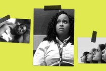 A collage of characters from “Insecure,” “How to Die Alone,” and “Girls”