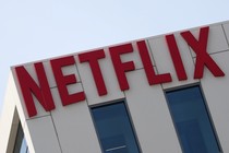 The Netflix building in Hollywood, California