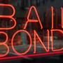 A sign advertising bail bonds