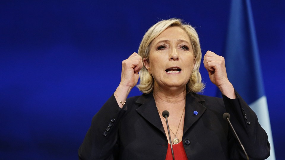 Marine Le Pen, French National Front (FN) political party leader and candidate for the French 2017 presidential election