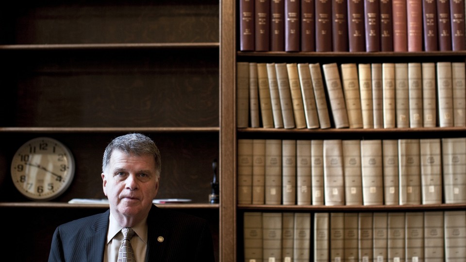 David S. Ferriero, archivist of the United States, in the reading room at the National Archives.