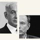 Photos of Netanyahu and Musk