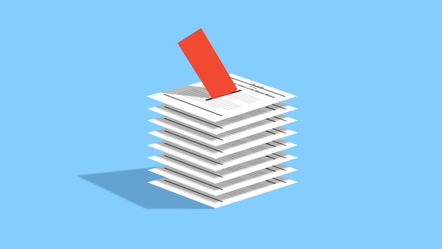 A vote entering a ballot box, but the ballot box is made up of documents issued by the Supreme Court.