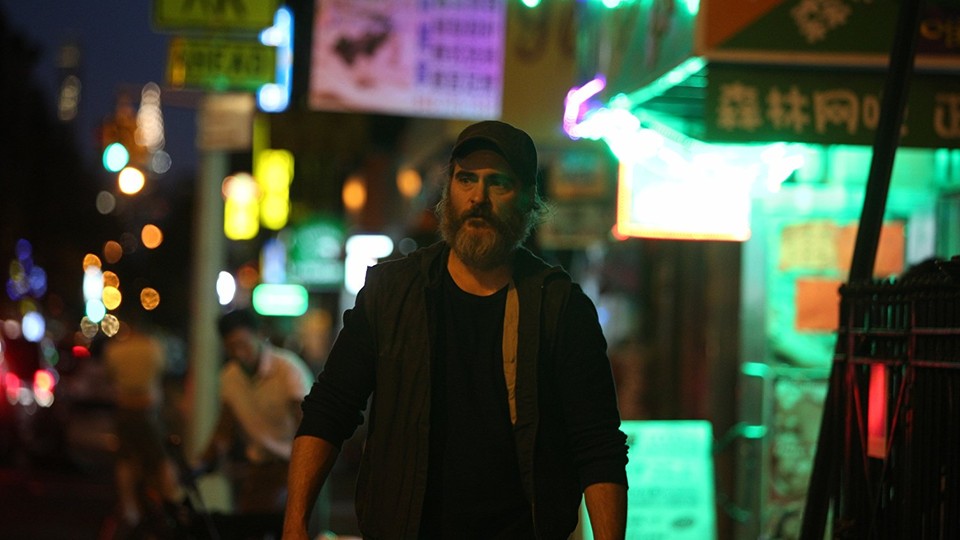 Joaquin Phoenix in 'You Were Never Really Here'