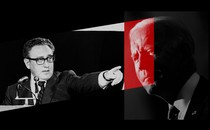 illustration of Henry Kissinger and Joe Biden