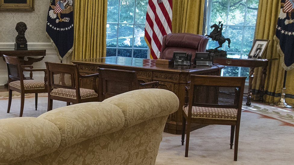 Why Does It Matter Where Trump Puts His Chairs? - The Atlantic