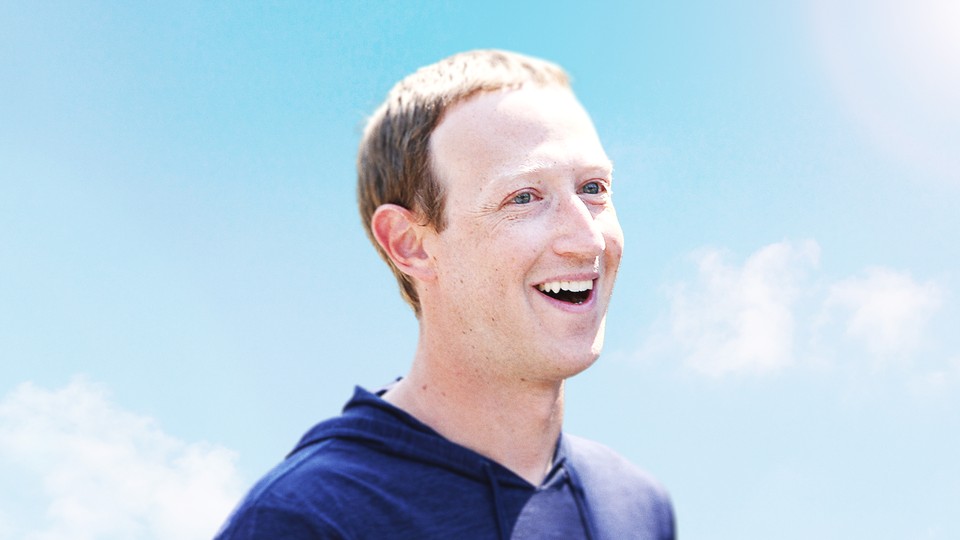 A sunny photograph of Mark Zuckerberg