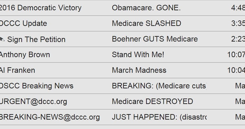 Republican Budget Day Is Christmas In March For Democratic ...