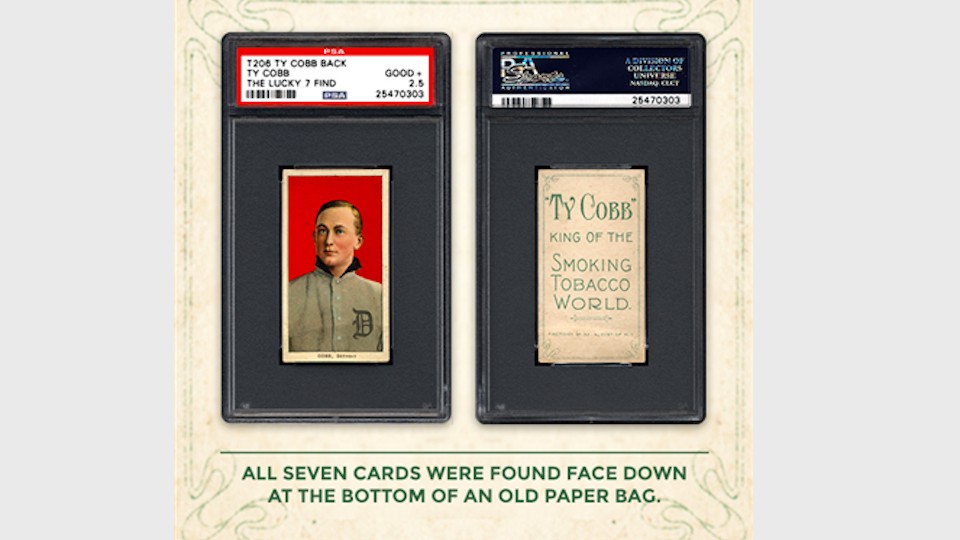 This $200 Ty Cobb card could be yours  if you submit your