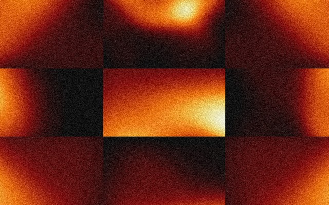 Illustration made from an image of a black hole detected via telescope