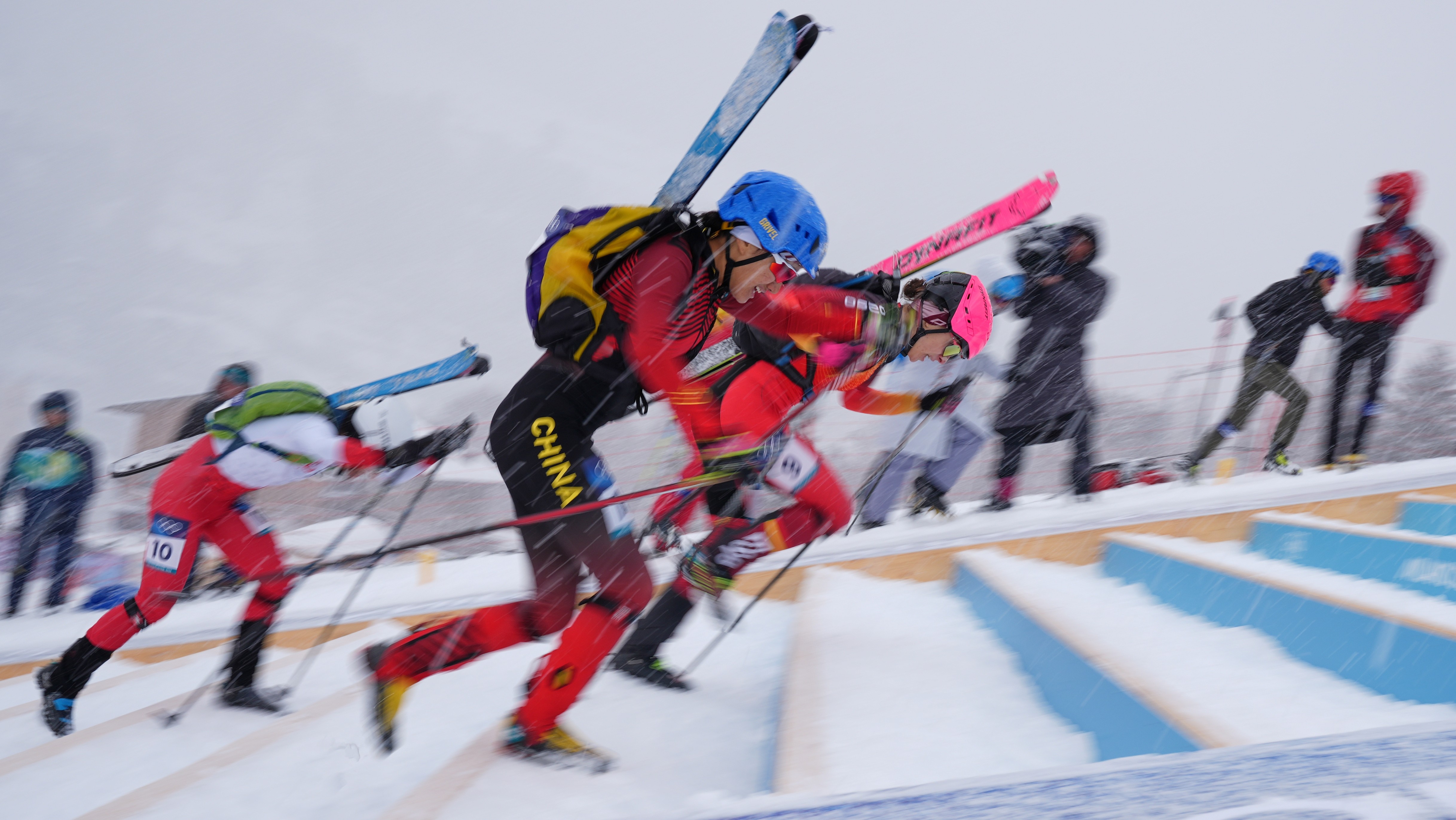 Winter Olympics Photo of the Day: An Uphill Battle