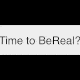 Animation of "Time to BeReal?" boxes appearing, again and again