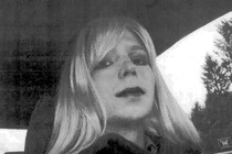 U.S. soldier Chelsea Manning, who is transgender, is pictured dressed as a woman in this 2010 photograph.