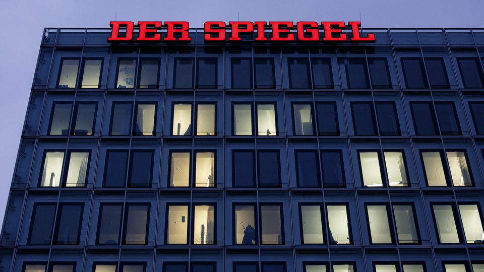 The Der Spiegel office in Hamburg, Germany.