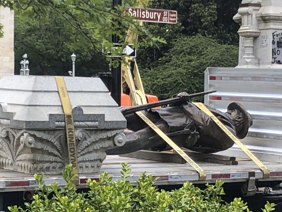 the statues brought down since the george floyd