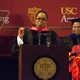 Oprah Winfrey delivers a commencement address 