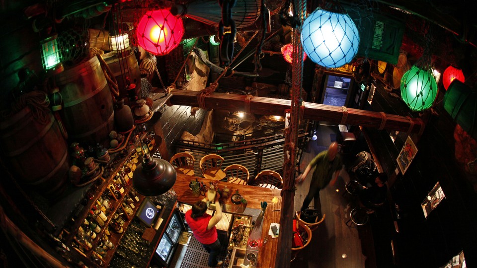 Smuggler's Cove tiki bar, in San Francisco