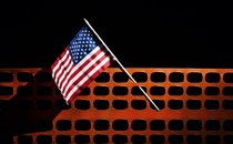 Illustration of an American flag.