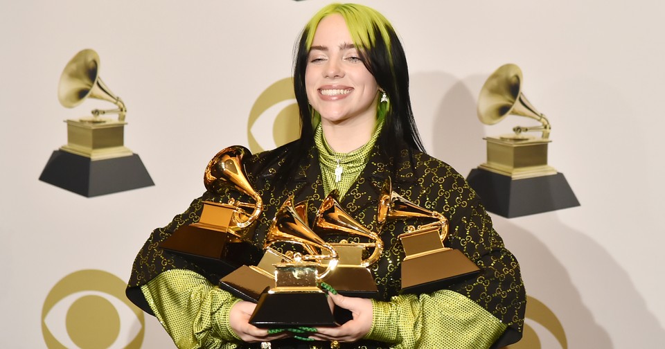 Billie Eilish Grammys Sweep Made History in These 6 Ways - GoldDerby