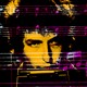 a photo of bob dylan with musical notation overlaid