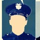 An illustration showing the outlines of two police officers