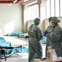 Medical personnel in Brescia, Italy