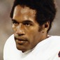 A photo of O. J. Simpson during his football career