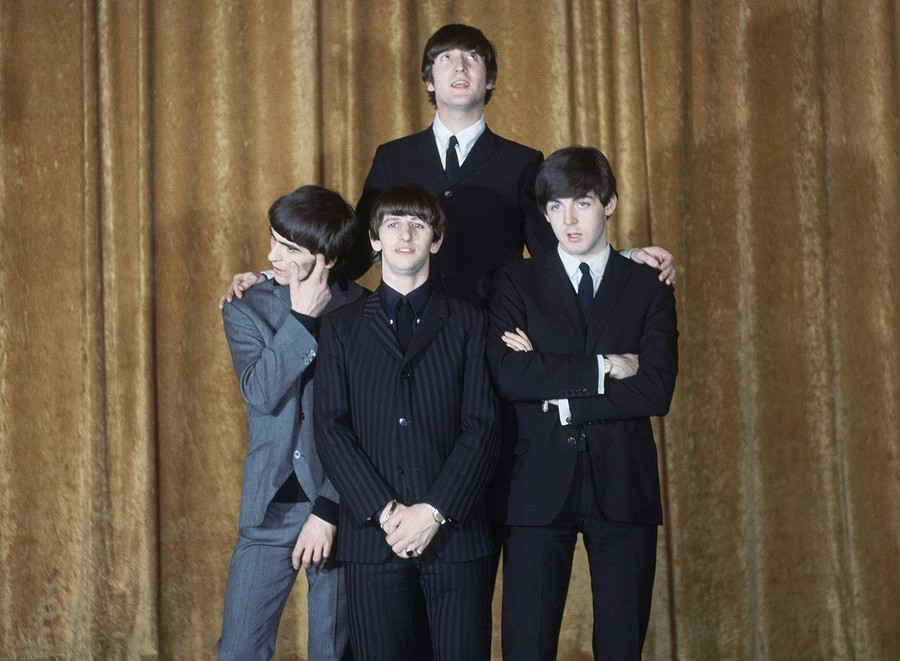 The Beatles Ed Sullivan Appearance Photo Print 14 x 11/"
