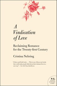 The cover of A Vindication of Love