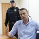 Russian opposition leader Alexei Navalny speaks after a hearing in a court in Moscow, late on June 12, 2017.