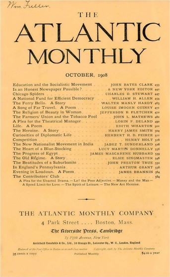 Aktiver gennemsnit rive ned October 1908 Issue - The Atlantic