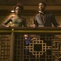 Nakia (Lupita Nyong'o), T'Challa/Black Panther (Chadwick Boseman), and Okoye (Danai Gurira)