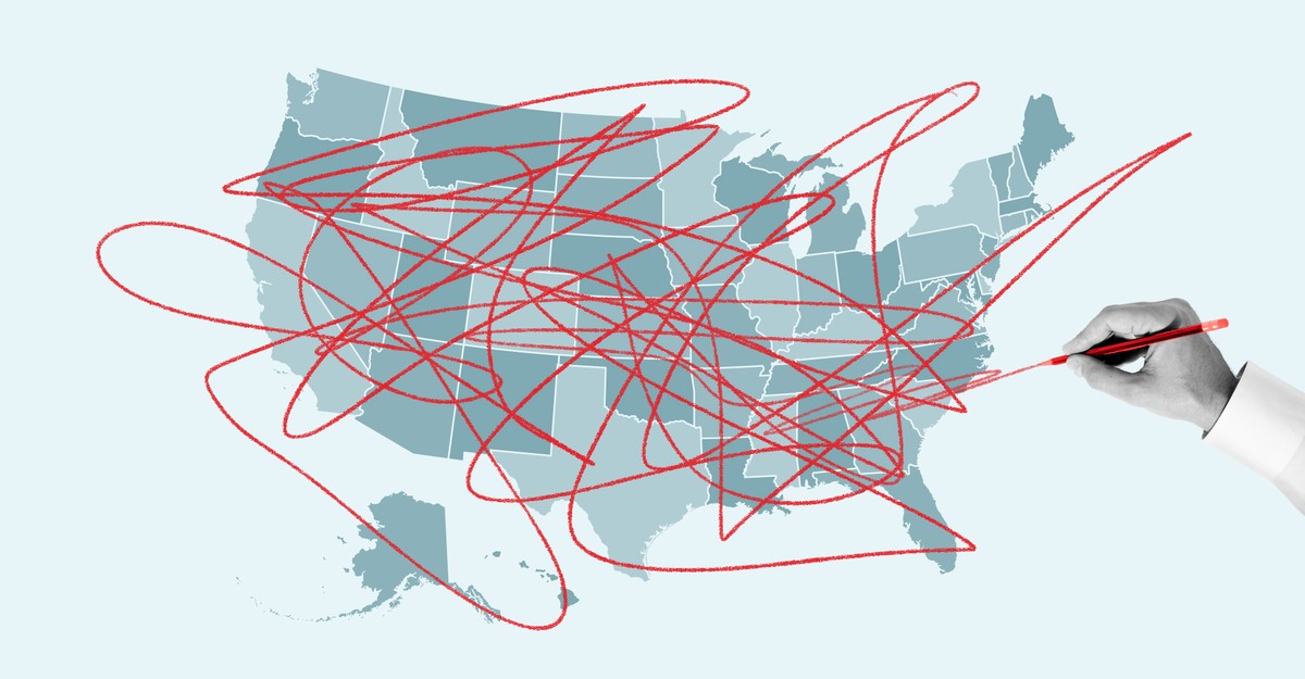 A congressional district “should look like the mouth of a cr