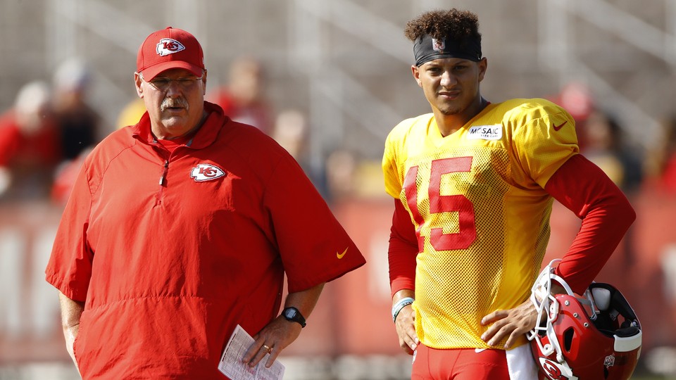 andy reid patrick mahomes