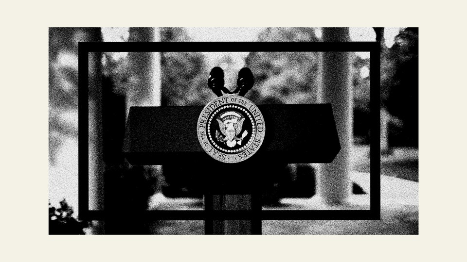 U.S. presidential podium