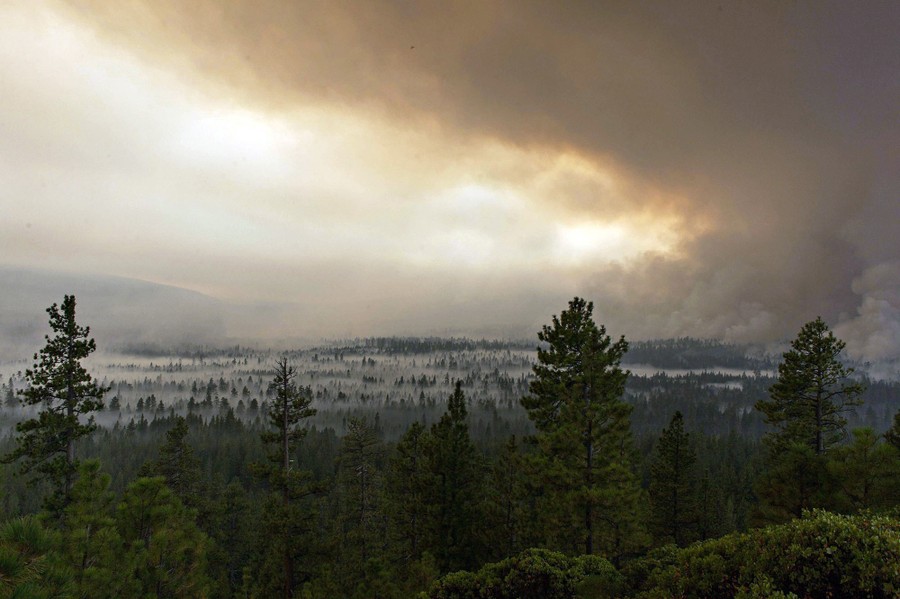 Wildfires Rage Across The American West The Atlantic