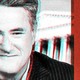 In an Illustration with black, white, blue, and red colors, there are portraits of the "Morning Joe" hosts Mika Brzezinski and Joe Scarborough.