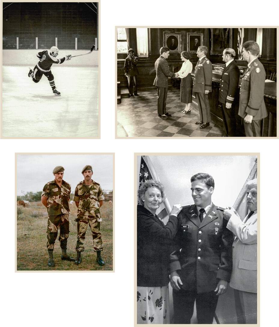 Family photographs of General Mark Milley.