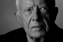 Jimmy Carter's aging face