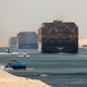 Ships in the Suez Canal