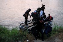 Central American migrants en route to the United States