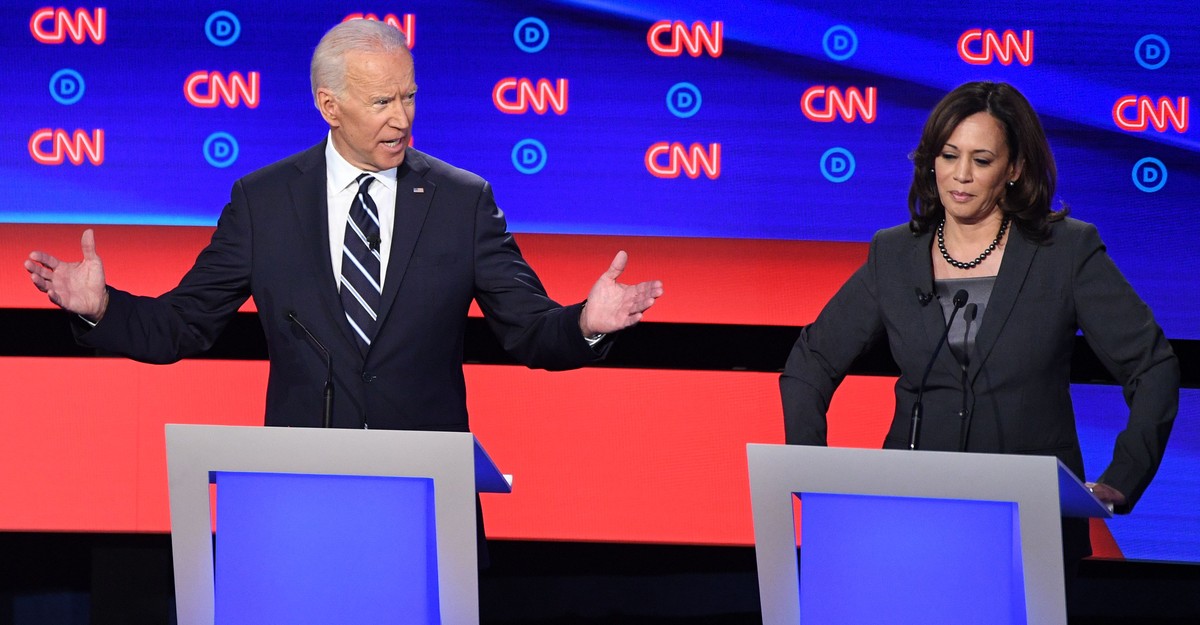 Joe Biden Attacks Kamala Harris At The CNN Debate - The Atlantic