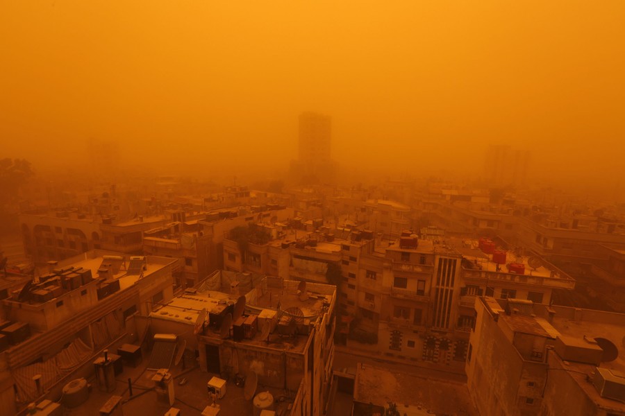 The Strange Beauty of Sandstorms The Atlantic