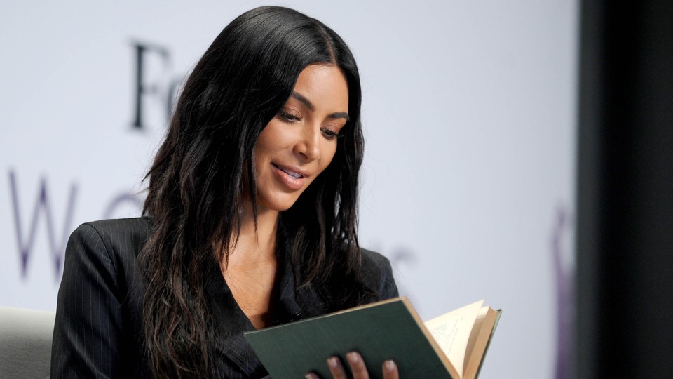 Kim Kardashian at the 2017 Forbes Women's Summit, in New York City