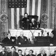 Madame Chiang Kai-shek addresses the U.S. House of Representatives on February 18, 1943