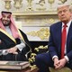 Photograph of Donald Trump and Mohammed bin Salman in the Oval Office